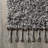 Felicdad Shag Plush Tassel Charcoal Rug-74087562
