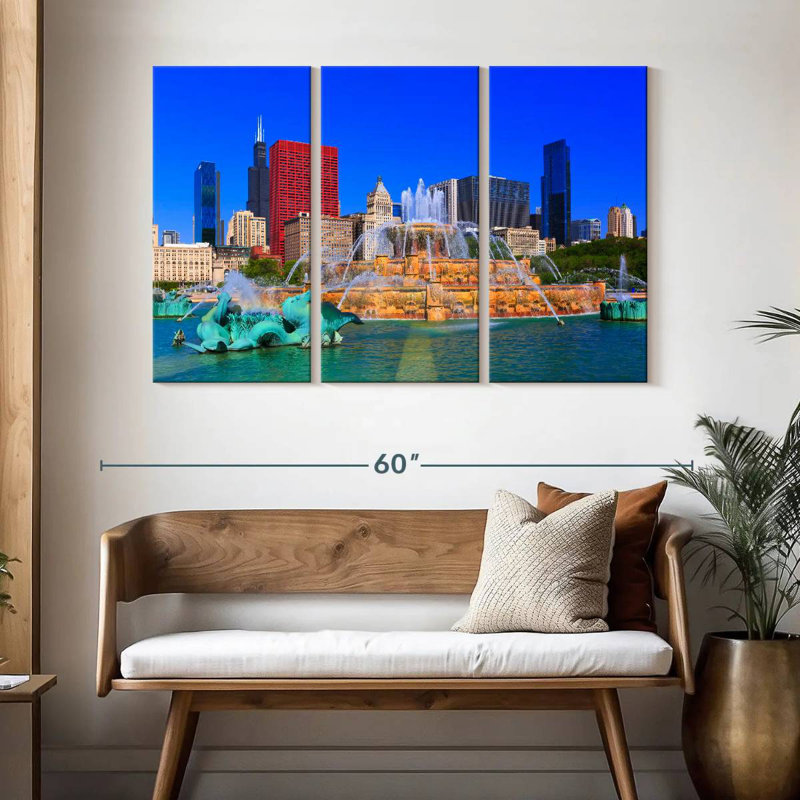 Rorry Buckingham Fountain, 32" H x 50" W