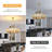 Cisa 8 - Light Dimmable Wagon Wheel Chandelier-1758243113