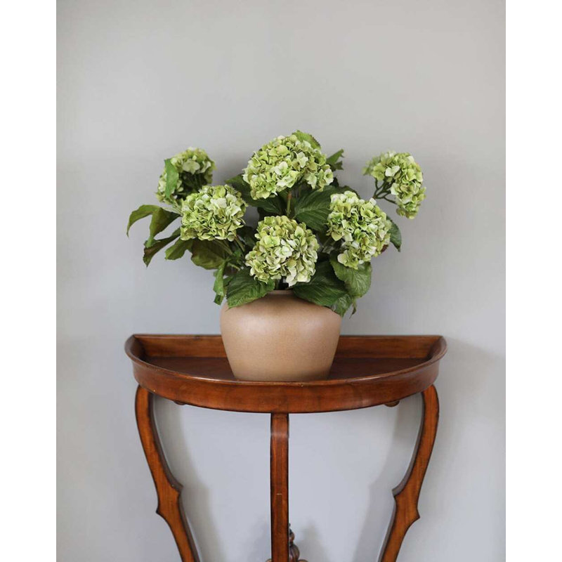 Green Double Hydrangea 36", Blue/Purple