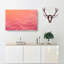 Pink Clouds - Wrapped Canvas-55325272