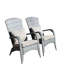 Chaise de patio avec coussins (coussin gris)-314436018-314436016