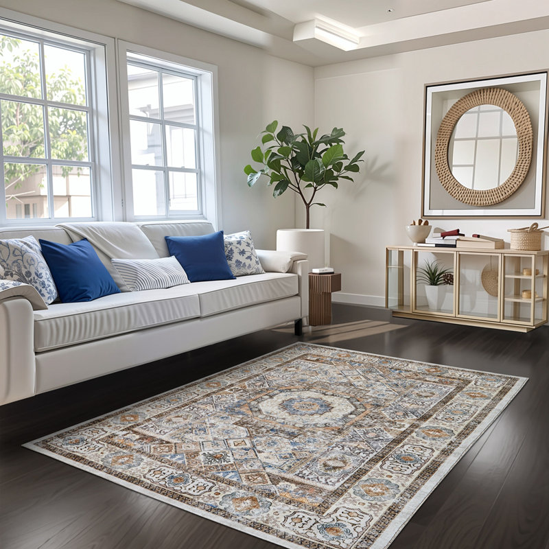 Tapis rectangulaire Belshe, Rectangle 6 pi x 9 pi