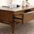 Solid Wood Top Single Coffee Table