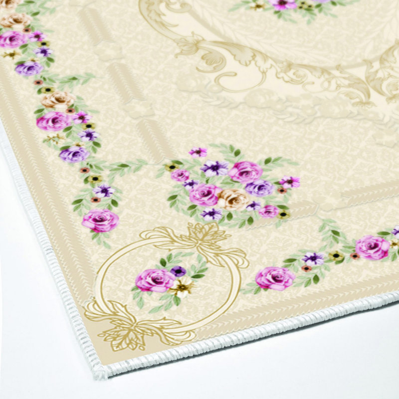 Ensemble de luxueux tapis de bain (2 pièces), 100% polyester, antidérapant, antibactérien | Dimensions: 19,7 po x 23,6 po et 23,6 po x 39,4 po | Tissu ultra-absorbant et facile à nettoyer, lavable à la machine à 86 ° F | Parfait pour la salle de bain ou le spa