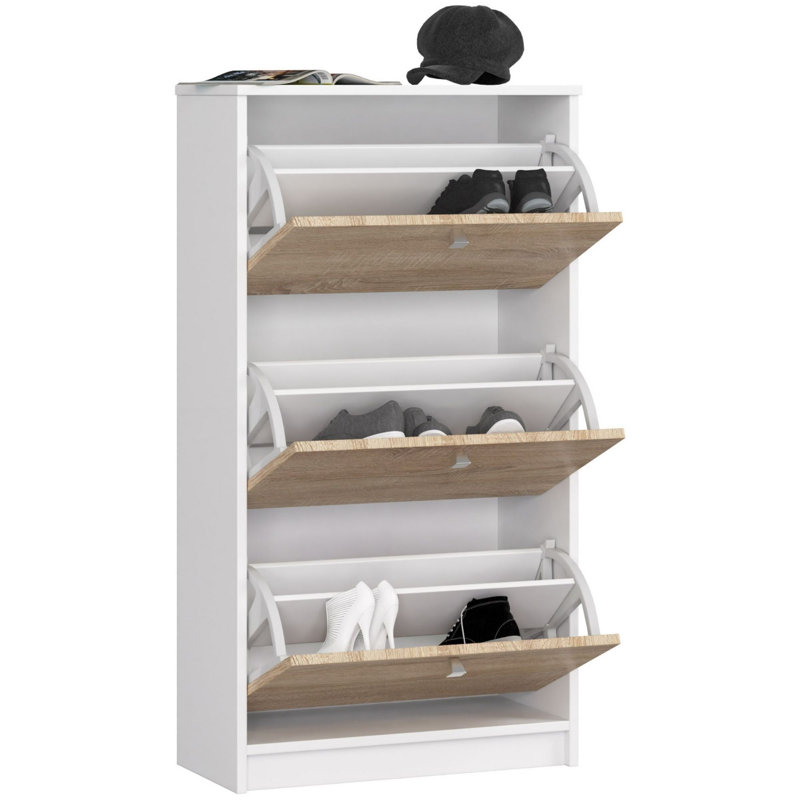 18 Pair Shoe Storage Cabinet
