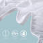 Davina Waterproof Fitted Mattress Protector Case Pack-719011843