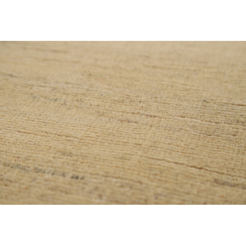 Solid Gabbeh Modern Accent Rug 4x6