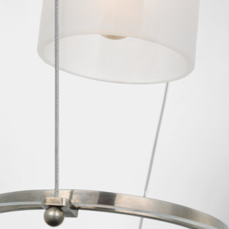 Ovalle 1 - Light Pendant, Antique Nickel