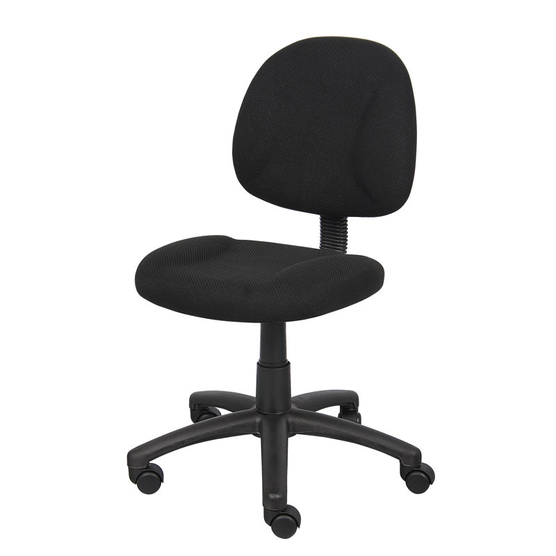 Task Chair, Black Tweed, Not Included