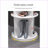Rotating Shoe Rack, 8-Tier 360° Organizer Holds 28 Pairs, Snow White | Solid Plastic