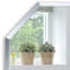 Seiler Flat Wall Mirror with Shelves