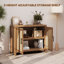 Armoire-buffet moderne à cannelures Almodovar-705663888
