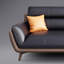 Chaise d'appoint moderne et décontractée