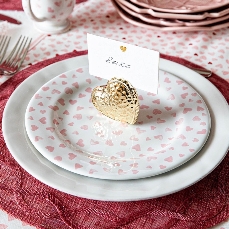 L'amour Toujours Place Card Set/12 - Gold