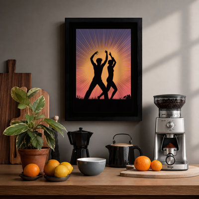 Triumph at Sunset Modern - Framed Print