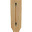 Grand corbeau en bois San Juan l 5 po x P 7 3/4 po x H 14 po (paquet de 6)-91124529