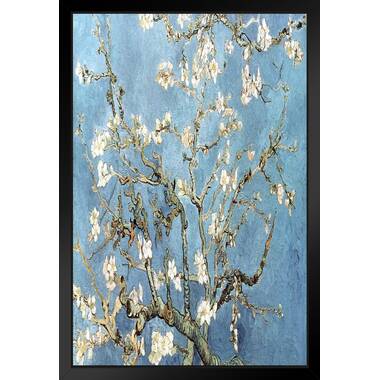Poster A collection of winter floral branches painted in