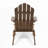 Outdoor Wood Adirondack Chair