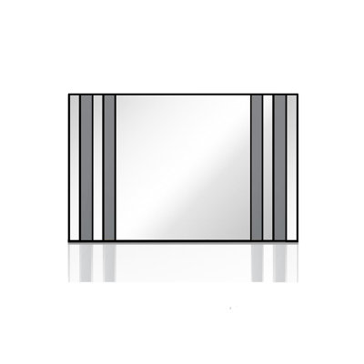 Fehzaan  Jacksonville Grey Wall Mirror 