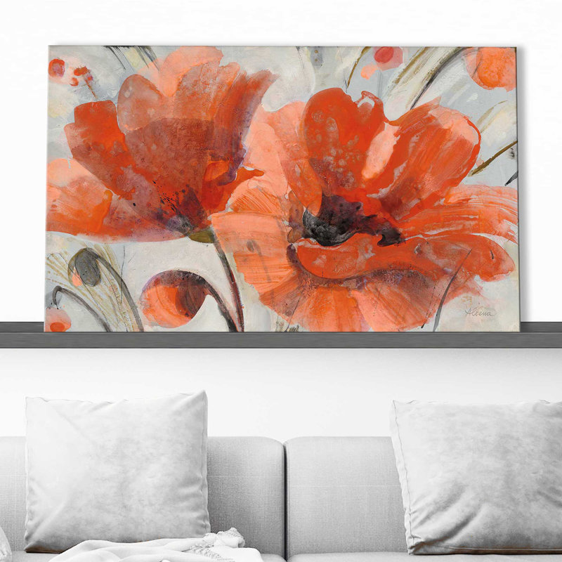 Sauter - Peinture, Toile tendue, H 36 po x l 60 po x P 1,5 po
