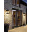Applique murale d'extérieur Lambert en noir-1065202103