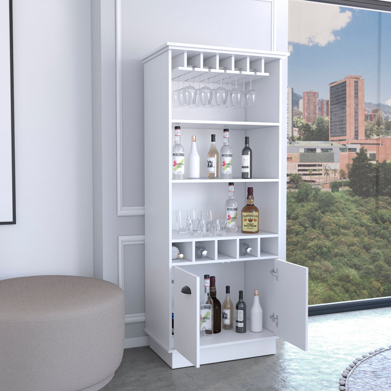 Aunaleigh 19'' Bar Cabinet, White