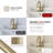 Single Handle Pull-Down Bathroom Faucet with Dual-Function Sprayer, Brushed Gold, Single Hole Vanity Sink Faucet-123994904