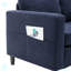 Canapé modulaire réversible avec repose-pieds Karwan