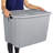 Sterilite 32 Gal Latch Tote, Stack Storage Bin, Latching Lid, Container Organizes Basement, Garage
