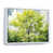 White Floater Framed
