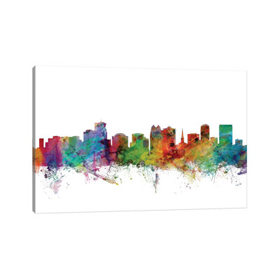 Orlando, Florida Skyline by Michael Tompsett - Wrapped Canvas Gallery-Wrapped Canvas Giclée