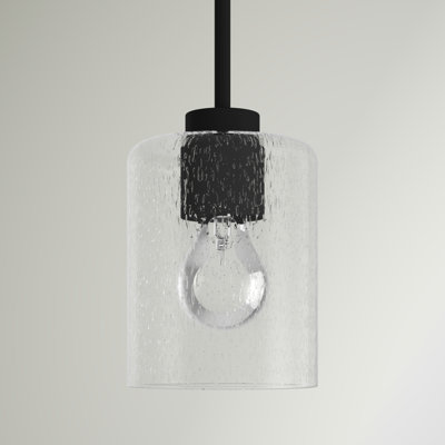 Luminaire suspendu cylindrique à 1 lumière Babson
