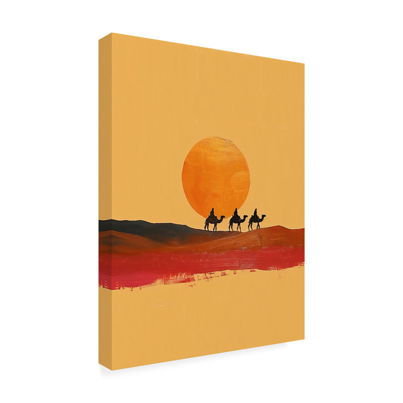 Art sur toile Ray Heere Silent Journey, H 24 po x l 18 po