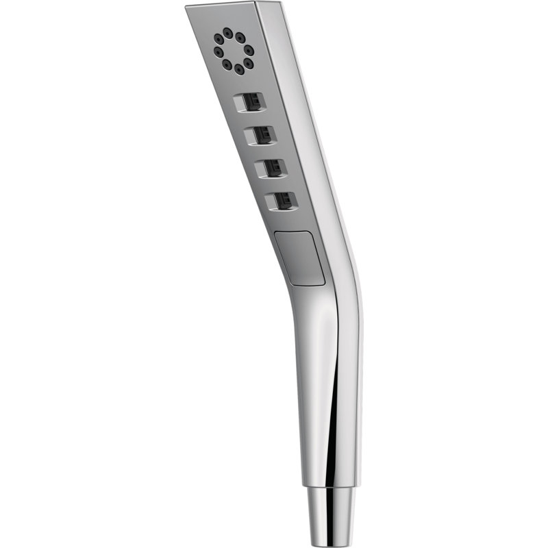 Pivotal Handheld Shower Head, Chrome, Rectangle