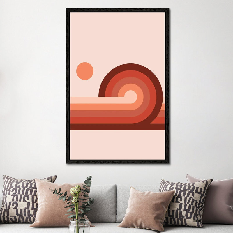 Print on Canvas, 152.5 cm H x 101.5 cm W, Black Framed