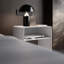 45cm W Metal Bedside Table-1736567109