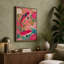 Koi Among Peonies Japandi - Print-136732542-136732539
