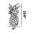 Metal Pineapple Decorative Wall Decor