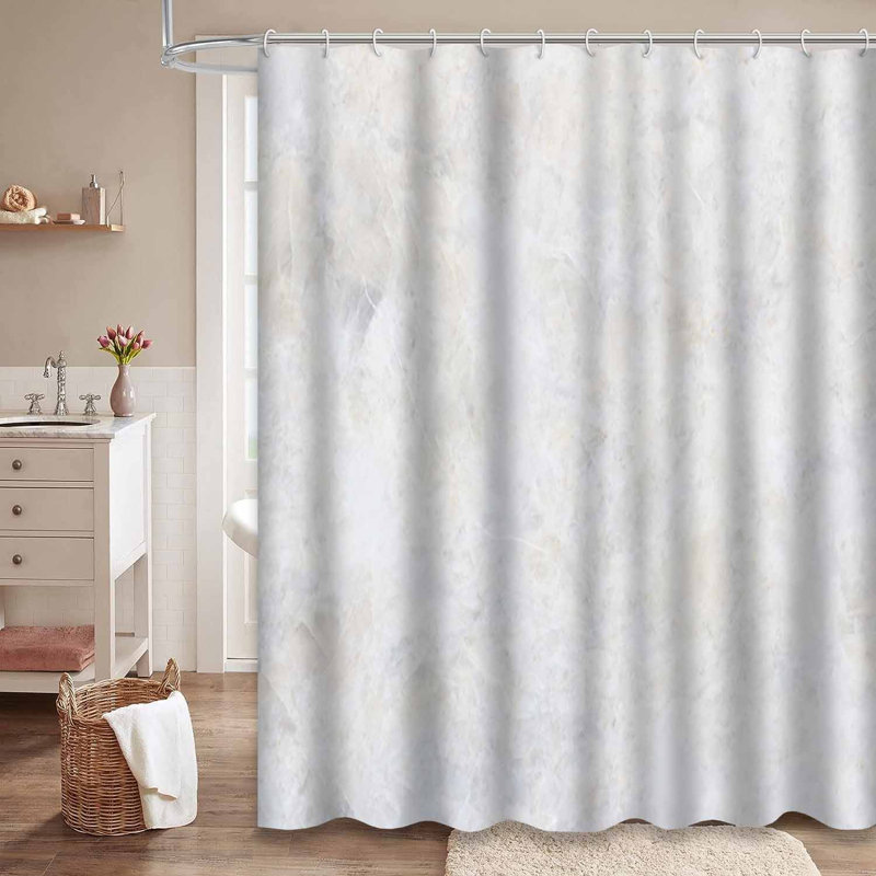 Rideau de douche Marble Stone, L 72 po x l 72 po