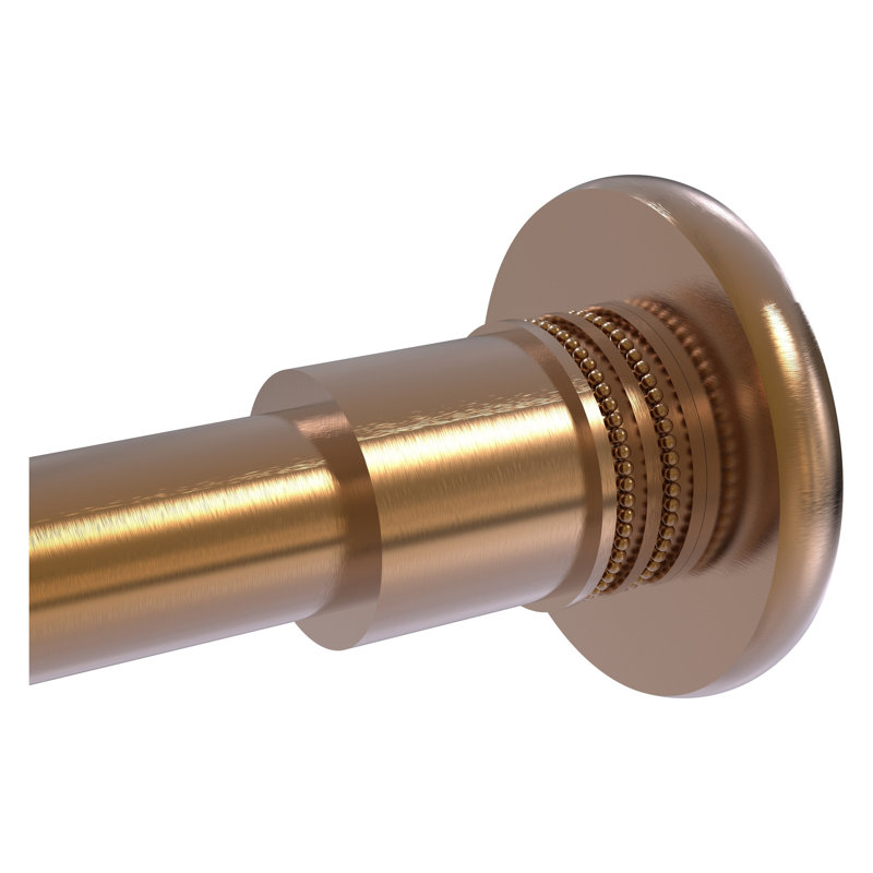 Supports de tringle de douche Goble, Bronze brossé