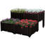 Lit de jardin surélevé avec pieds Outsunny 4 pièces