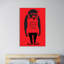 « rire now on red », reproduction d’impression sur toile tendue-27834722