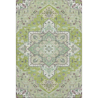 Premium Machine Washable Cossette AMF1036 Oriental Rug