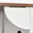 55.5" Farmhouse Kitchen Island With Drop Leaf, Kitchen Storage Island With Barn Door, Power Outlet, Rolling Kitchen Cart On Wheels With Spice Rack, For Home, Kitchen, Dining Room, White-635221285