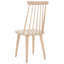 Chaise d'appoint en bois massif Rolde-753859117