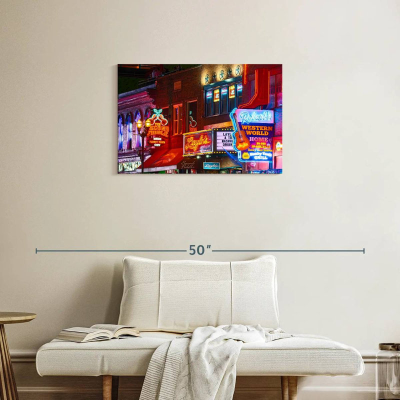 Sirci Nashville Neon Nights, H 20 po x l 30 po