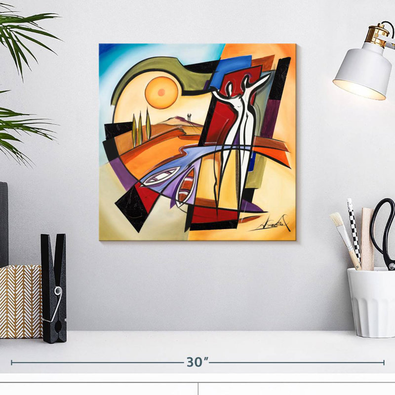 Tuscan Tableau, 16" H x 16" W