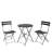 Shelah 3-Piece Steel Folding Bistro Set -61471850