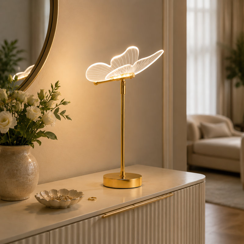 Lampe de table moderne 15 "avec une élégante lueur ambiante
